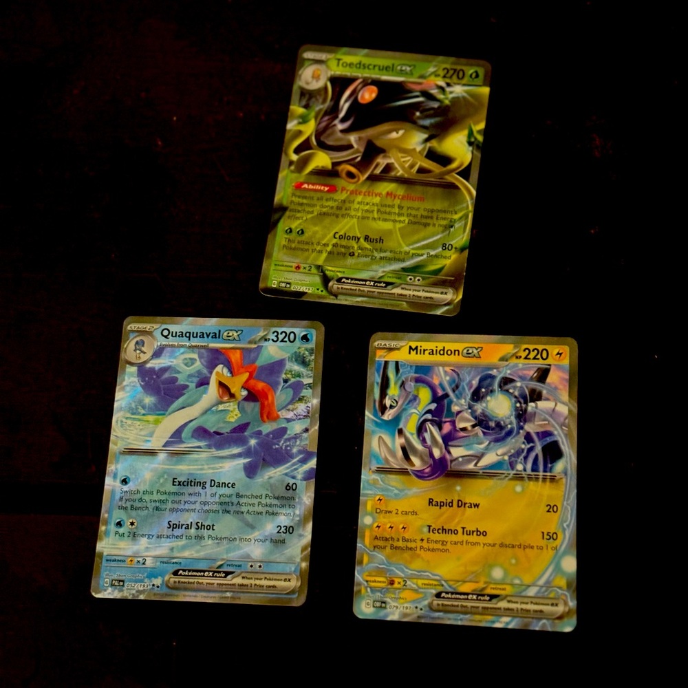 Pokémon Ex Scarlet and Violet base set lot